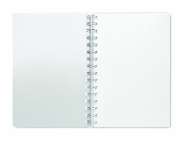 Logotrade advertising product picture of: A5 RPET notebook recycled lined