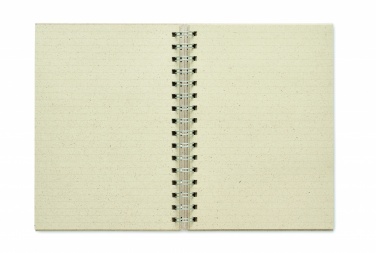 Logotrade promotional giveaway picture of: A5 grass notebook 80 lined