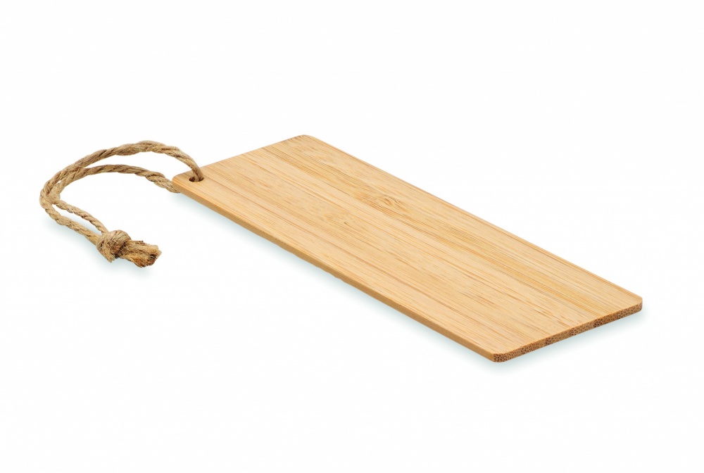 Logo trade promotional merchandise photo of: Bamboo bookmark