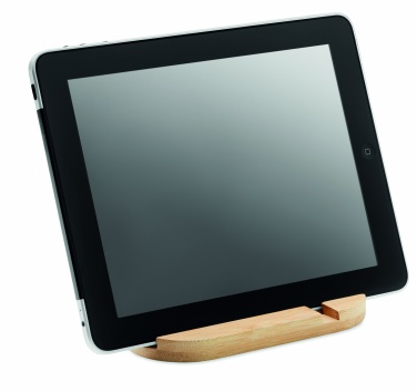 Logotrade promotional giveaway picture of: Bamboo tablet/smartphone stand