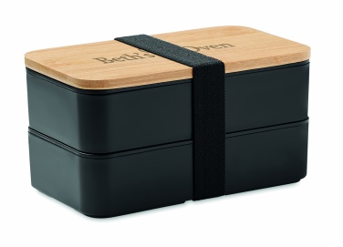 Logotrade promotional gift image of: Lunch box in PP and bamboo lid