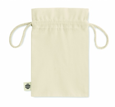 Logotrade corporate gift picture of: Small organic cotton gift bag