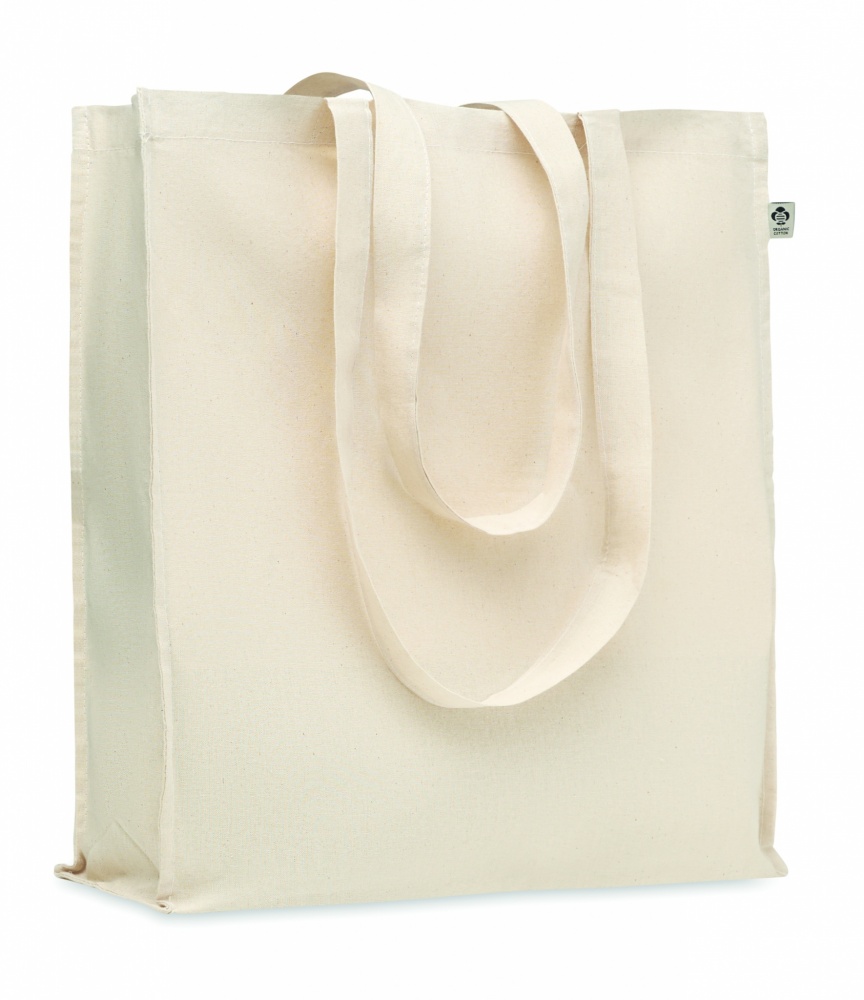 Logotrade corporate gift image of: Organic cotton shopping bag