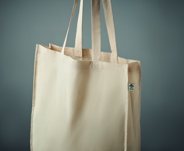 Logotrade promotional giveaway image of: Organic cotton shopping bag