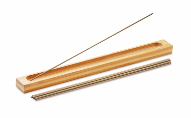 Logo trade business gifts image of: Incense set in bamboo