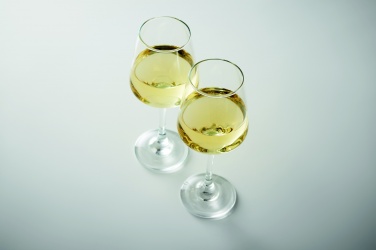 Logo trade promotional giveaway photo of: Set of 2 wine glasses