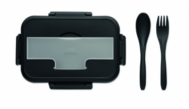 Logo trade corporate gifts picture of: Lunch box with cutlery in PP