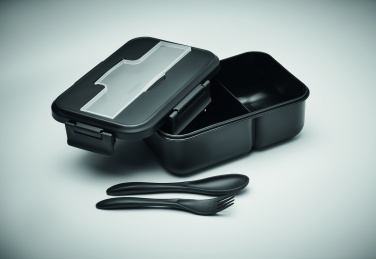 Logotrade promotional product image of: Lunch box with cutlery in PP