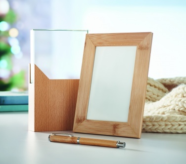 Logotrade promotional merchandise photo of: Bamboo photo frame