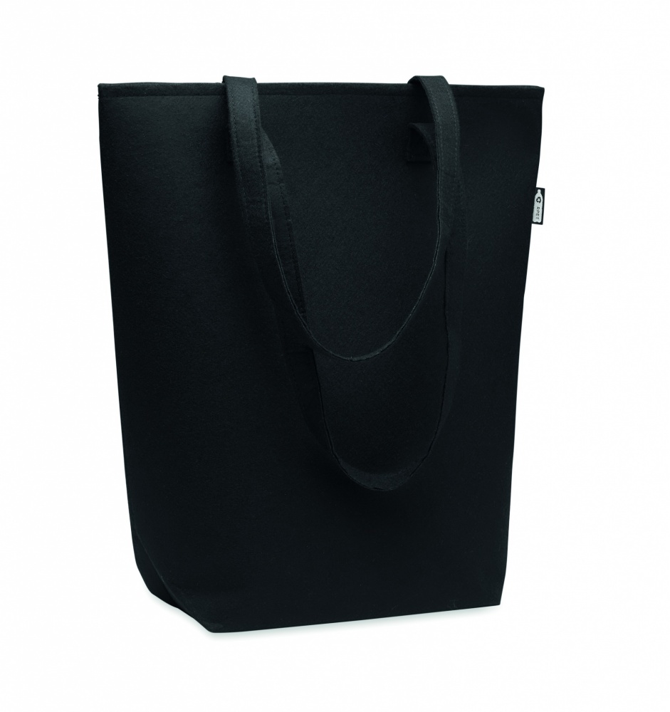 Logotrade promotional gift picture of: RPET felt event/shopping bag