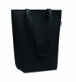 RPET felt event/shopping bag, Black