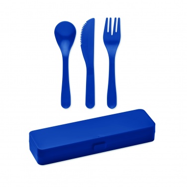 Logotrade promotional merchandise image of: Cutlery set recycled PP