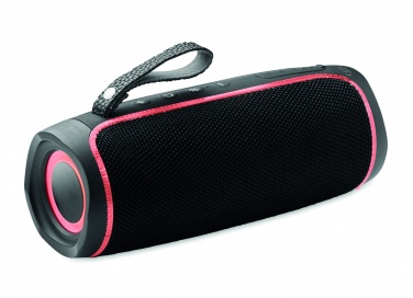 Logo trade promotional gift photo of: 2x5 LED Wireless speaker IPX4