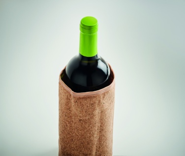 Logo trade corporate gift photo of: Soft wine cooler in cork wrap