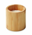 Plant based wax candle 160 gr, Wood