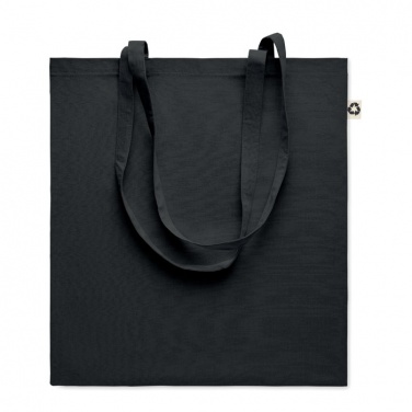 Logo trade promotional merchandise picture of: Recycled cotton shopping bag