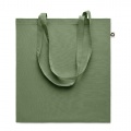 Recycled cotton shopping bag, Green