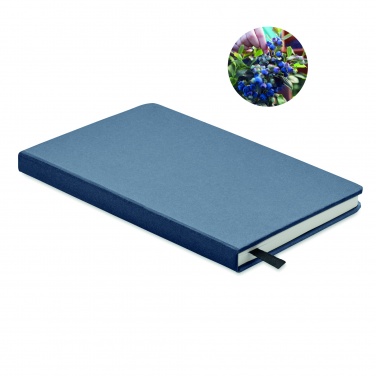 Logo trade promotional merchandise picture of: A5 recycled page notebook