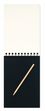 Logo trade corporate gifts picture of: Scratching paper notebook