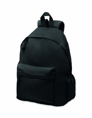 Logo trade promotional gifts image of: 600D RPET polyester backpack