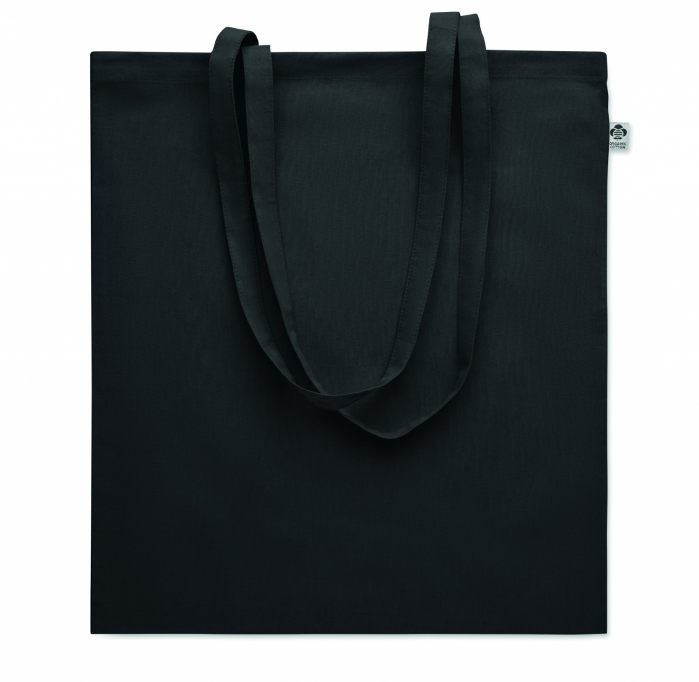 Logo trade promotional merchandise image of: Organic Cotton shopping bag