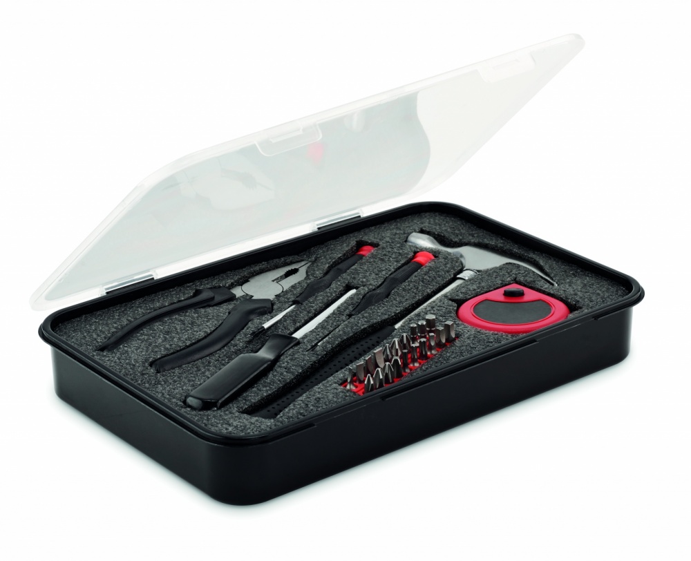 Logo trade promotional products image of: 25 piece multi-tool set