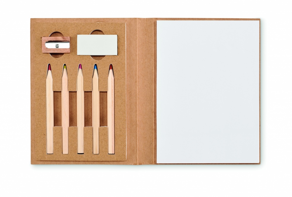 Logotrade promotional product picture of: Kids 60 sheet drawing set