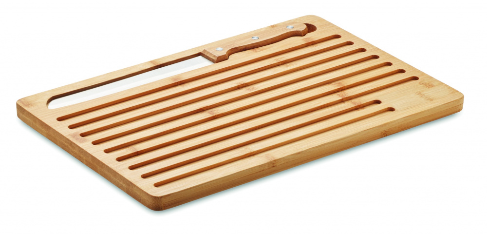 Logotrade business gift image of: Bamboo cutting board set