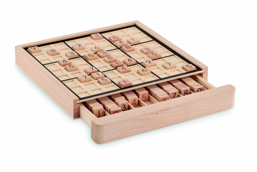 Logotrade promotional giveaway picture of: Wooden sudoku board game