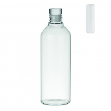 Logo trade business gifts image of: Borosilicate bottle 1L