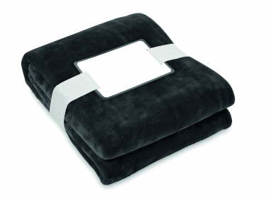 Logo trade corporate gifts picture of: RPET fleece blanket 280 gr/m²