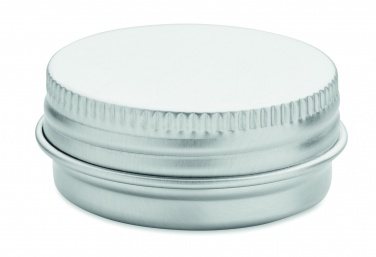 Logo trade corporate gifts picture of: Vegan lip balm in round tin