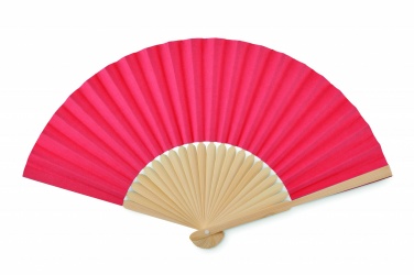 Logo trade advertising products picture of: Manual hand fan