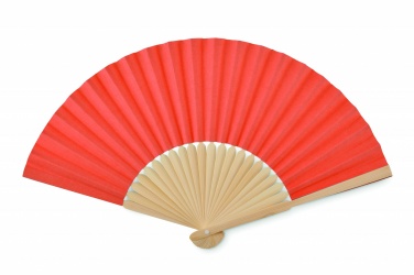 Logo trade promotional product photo of: Manual hand fan