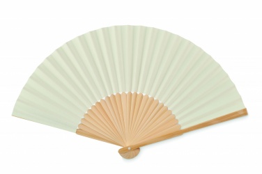 Logo trade promotional item photo of: Manual hand fan