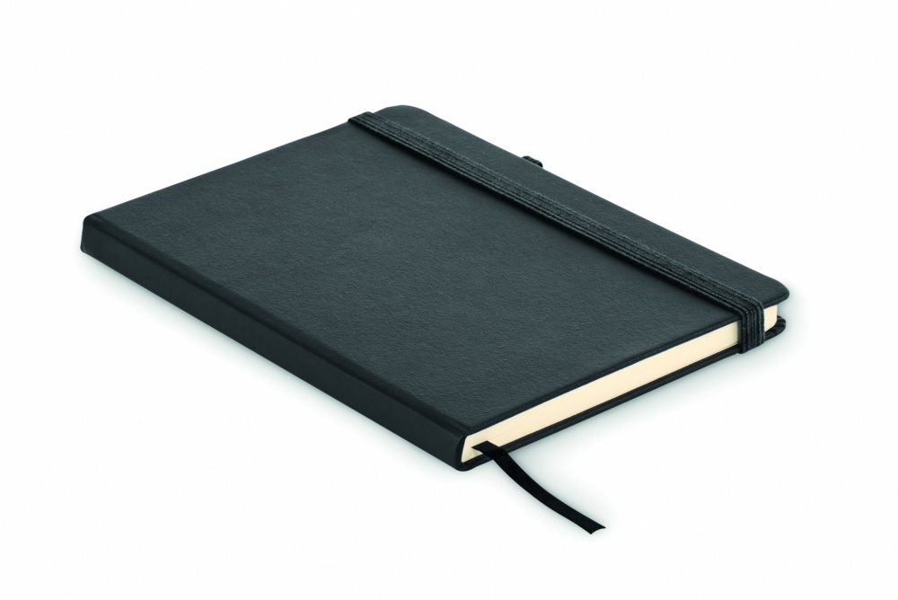 Logo trade advertising products picture of: Recycled Leather A5 notebook