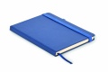 Recycled Leather A5 notebook, Blue