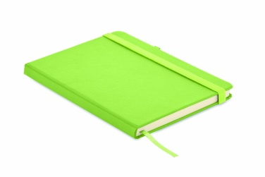 Logo trade promotional items picture of: Recycled Leather A5 notebook