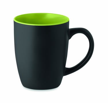 Logo trade business gift photo of: Two tone ceramic mug 290 ml