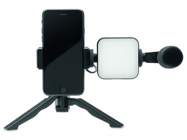 Logo trade promotional merchandise photo of: Smartphone video kit