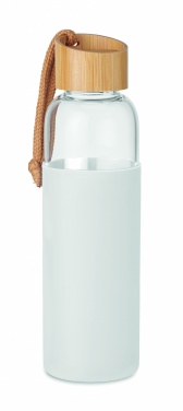 Logo trade promotional merchandise image of: Glass Bottle 500 ml in pouch