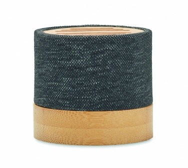 Logotrade advertising product picture of: Bamboo RPET wireless speaker