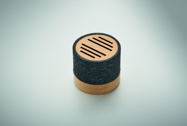 Logotrade promotional merchandise image of: Bamboo RPET wireless speaker