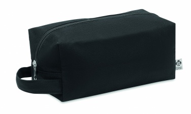 Logotrade promotional gift picture of: Canvas cosmetic bag 220 gr/m²