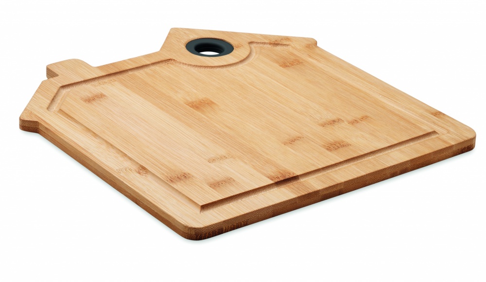 Logo trade promotional items picture of: Bamboo house cutting board