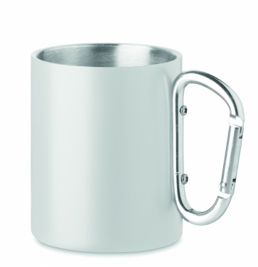 Logo trade promotional items picture of: Double wall metal mug 300 ml