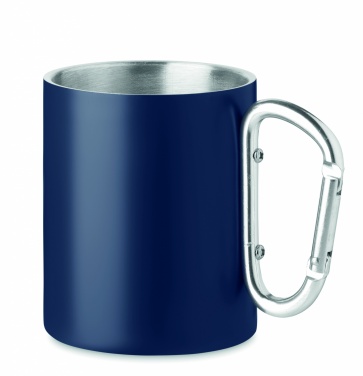 Logo trade corporate gift photo of: Double wall metal mug 300 ml