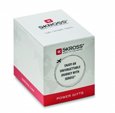 Logo trade promotional gifts picture of: Skross Euro USB Charger (2xA) 12W