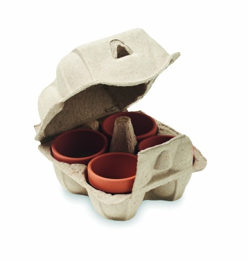 Logotrade corporate gift picture of: Egg carton growing kit