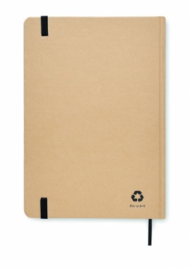 Logo trade corporate gift photo of: A5 recycled carton notebook